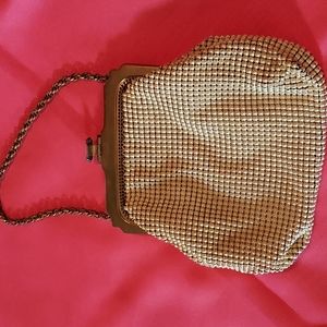 💖 Antique Whiting and Davis mesh purse